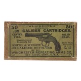 ".32 S&W Caliber CF Revolver Partial Box (AM754)" - 1 of 1