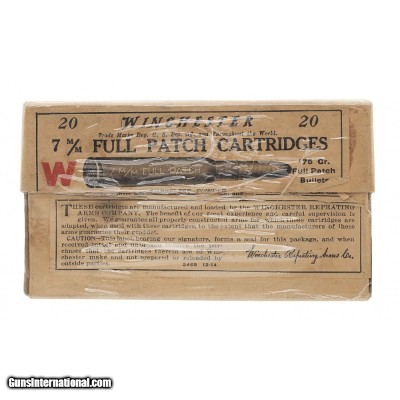 "7m\m Full Patch Cartridges From Winchester (AM770)"