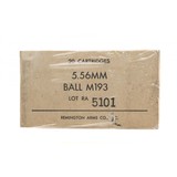 "5.56mm Ball M193 By Remington (AM774)" - 1 of 1