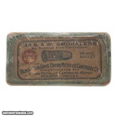 ".32 S&W Smokeless 88GRS.Bullet By REM-UMC (AM791)"