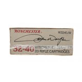 "32-40 John Wayne By Winchester (AM783)" - 2 of 2