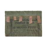 "Civil War 20 Second Cannon Fuzes (AM808)" - 1 of 2