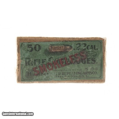 ".22 Short Winchester Empty Box (AM813)"