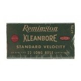 "22 LR Remington Kleanbore Partial Box (AM801)" - 1 of 2