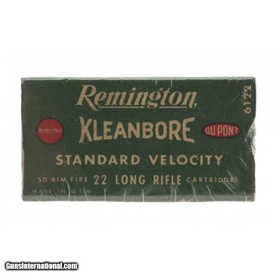 "22 LR Remington Kleanbore Partial Box (AM801)"