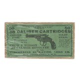 ".38 Caliber Cartridges CF For S&W Revolver ( AM833)" - 1 of 2