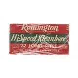 "22 LR Remington Hi Speed Kleanbore (AM818)" - 1 of 2