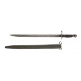 "U.S. Remington 1917 WWI rifle with Scarce Bayonet .30-06 (R38292)" - 3 of 10