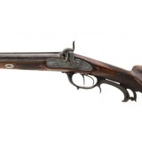 "Percussion Double Rifle by Heinrich Barella, Magdeberg (AL7426)" - 6 of 13