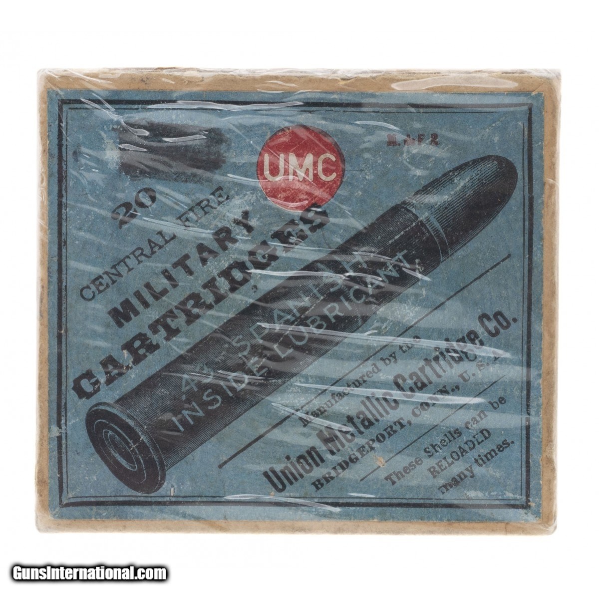 ".43 Spanish Military Cartridges (AM875)"