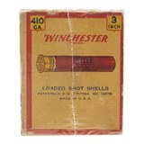 "410GA Winchester 3inch No.9 Shot Shell (AM362)" - 1 of 2