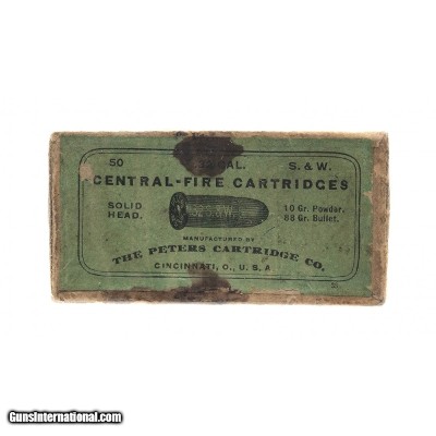 ".32 S&W CF 10Gr.Powder 88Gr.Bullet (AM817)"