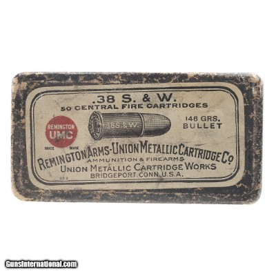 ".38S&W Central Fire Cartridges (AM854)"