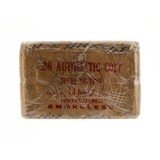 ".38 Automatic Colt Smokeless CF Cartridges (AM883)" - 2 of 2
