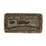 ".38 S&W Caliber CF Cartridges By UMC (AM918)" - 1 of 2