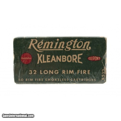 ".32 Long Rim Fire Remington Full Box (AM855)"