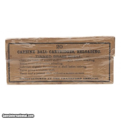 "45-70 Carbine Ball Cartridges, Reloading (AM874)"