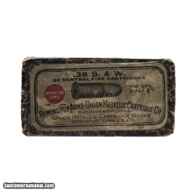 ".38 S&W CF Cartridges By Rem. UMC (AM942)"