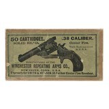 ".38 Caliber CF Solid Head Cartridges (AM884)" - 1 of 1