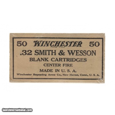 ".32 S&W BLANK C.F. Cartridges (AM919)"
