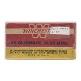 "25 Automatic CF Cartridges By Winchester (AM925)"