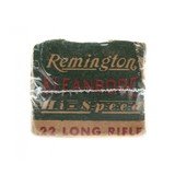 ".22Long Rifle Remington Hi-Speed Cartridges (AM928)" - 2 of 2
