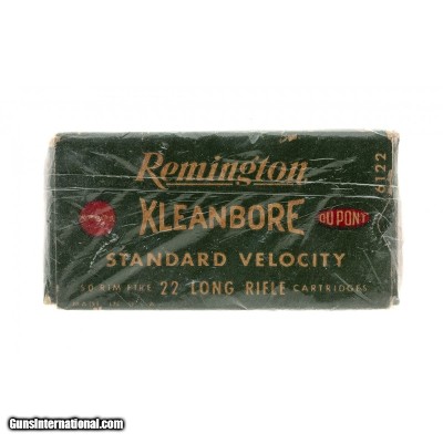 ".22 long Rifle Cartridges By Remington (AM929)"