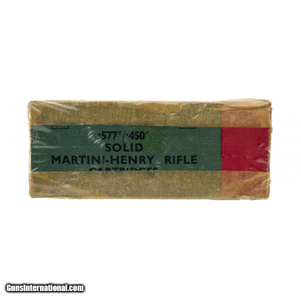 ".577/.450 Solid 480GRS.MartiniHenry Cartridges (AM944)"