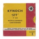 ".577 3"" Case Nitro-Express By Kynoch. (AM950)"