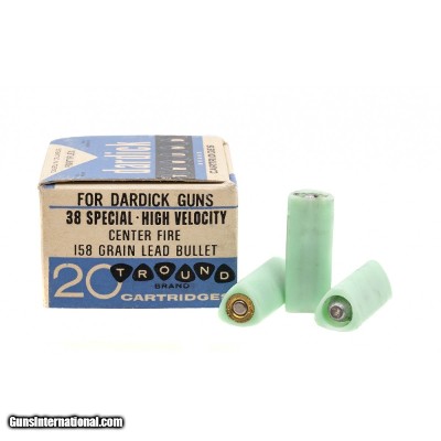 "Dardick Tround 38Special Center Fire (AM959)"