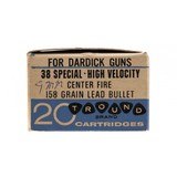 "9MM Dardick Revolver Cartridges (AM962)" - 2 of 3