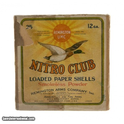 "12 Gauge Nitro Club Paper Shells (AM968)"