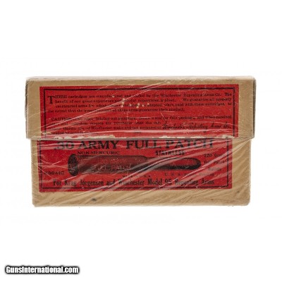 ".30 Army Full Patch Empty Box (AM972)"