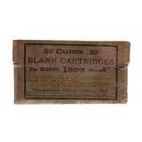 ".30 Caliber Blank Cartridges For 30-40 Krag (AM974)"