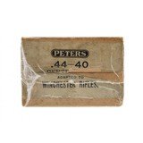 ".44-40 CF Cartridges By Peters (AM987)" - 2 of 2
