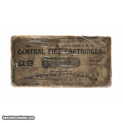 ".41 Long Colt`s D.A.CF Cartridges (AM990)"