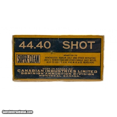 "44.40 Shot 50rds Canadian ""Dominion"" Ammo (AM461)"