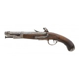 "Revolutionary War Era French 1763 flintlock pistol (AH8300)" - 6 of 6