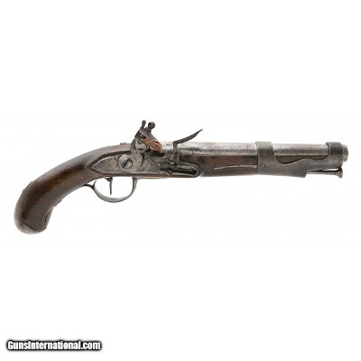 "Rare French Model 1763 ""Libreville"" pistol .69 caliber (AH8312)"