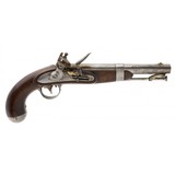 "U.S. Model 1836 flintlock pistol by Waters .54 caliber (AH8310)"