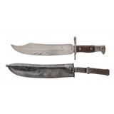 "Rare Krag Bowie Bayonet with Scabbard (MEW3208)" - 2 of 2