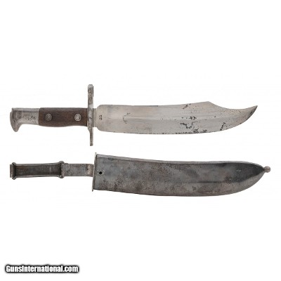 "Rare Krag Bowie Bayonet with Scabbard (MEW3208)"