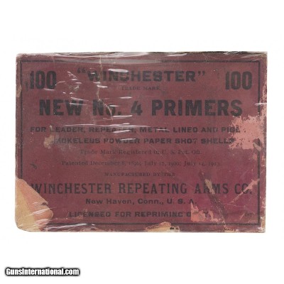 "No.4 Primers By Winchester (AM993)"