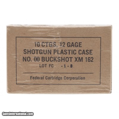 "12 Gauge Plastic Case Buckshot XM 162 (AN008)"