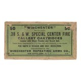 ".38S&W Special CF Gallery Cartridges By Winchester (AN059)" - 1 of 2