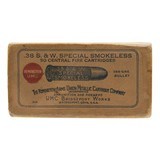 ".38 S&W Special Smokeless CF Cartridges (AN065)" - 1 of 2