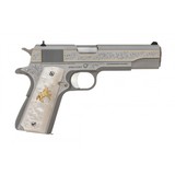 "Colt Custom Shop Engraved .38 Super (C18400) New" - 1 of 7