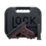 "Glock 43x 'Black Cherry & Paisley' 9mm (NGZ2825) NEW" - 2 of 3