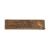 ".45 Caliber M1911 Pistol Ball (AN000)" - 1 of 1