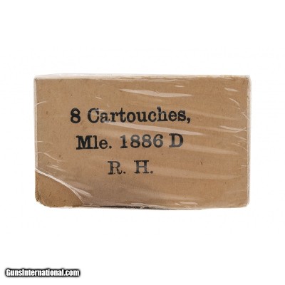 "8m/m Lebel Vintage Cartouches (AN021)"
